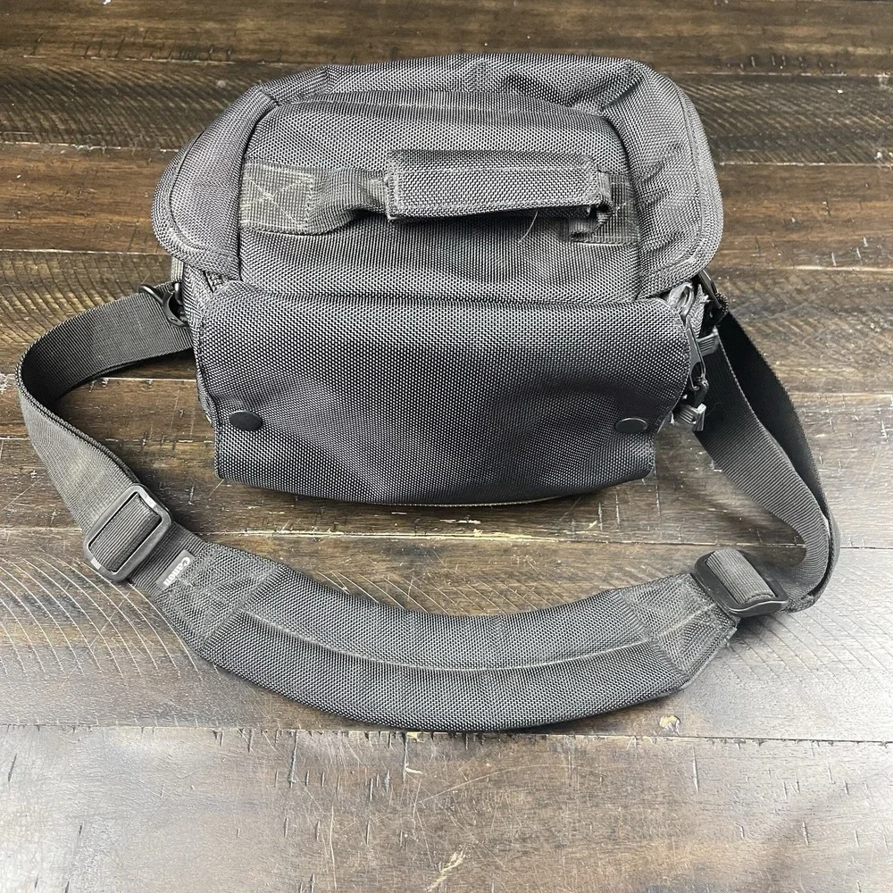 Canon Shoulder Camera Bag Black/Olive‎ Padded DSLR Case with Strap & Pockets